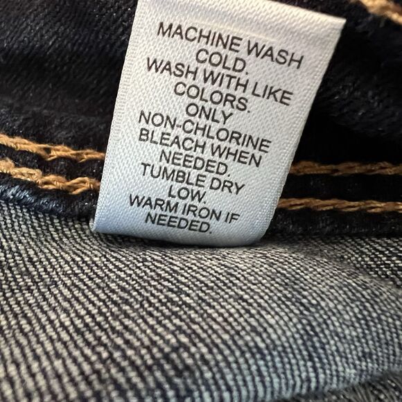 Est. 1946 patchwork straight Contemporary Stretch jeans size 6 - Picture 5 of 5